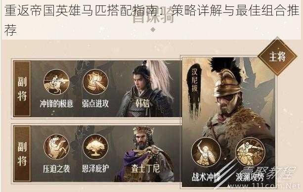 重返帝国英雄马匹搭配指南:策略详解与最佳组合推荐