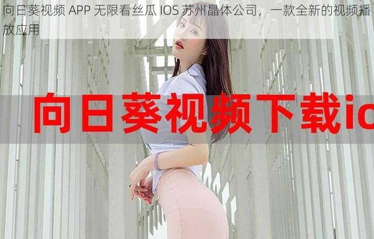 向日葵视频 APP 无限看丝瓜 IOS 苏州晶体公司,一款全新的视频播放应用